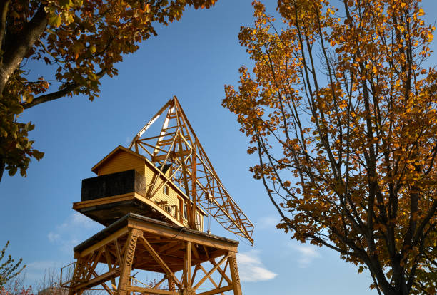 istock Granville Island Industrial Crane 1166815071