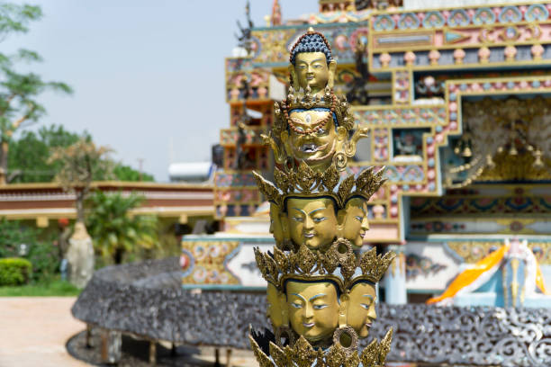 istock Nepal Kathmandu the Kopan monastery, views and details 1166817724