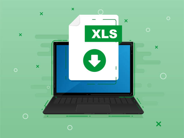 Xls 1,600+ Excel Spreadsheet Stock Illustrations, Royalty-Free Vector ...