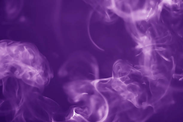 istock Abstract background smoke purple blur 1166821898
