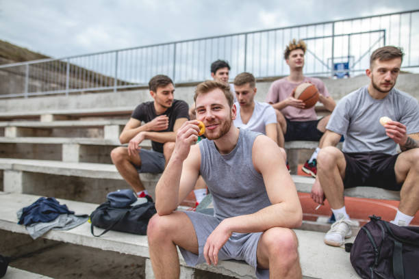 istock Healthy eating after good practice 1166824161
