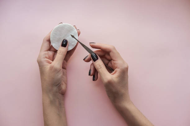 istock Tools for removing acne. Tools of the cosmetologist for problem skin. 1166824517