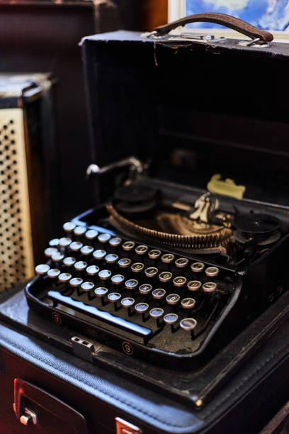 istock Letters on the keys of an old typewriter 1166830216