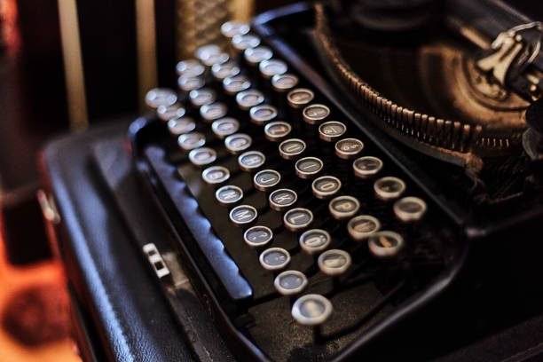 istock Letters on the keys of an old typewriter 1166831236