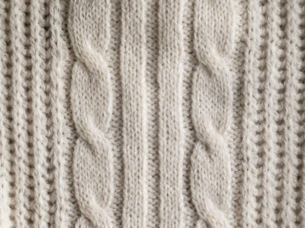 istock Knitted sweater texture, background, blanket background, white  knitting cloth textured background, 1166839814