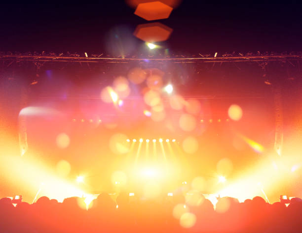 istock Concert crowd in front of a live stage 1166840005