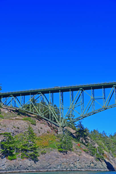 istock Deception Pass Bridge near Whidbey Island, Washington 1166846679