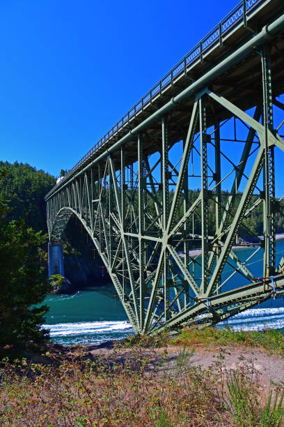 istock Deception Pass Bridge near Whidbey Island, Washington 1166846712