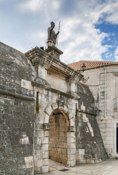 istock North Town Gate, Trogir, Croatia 1166850477