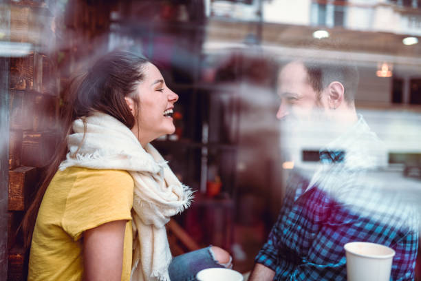 istock Couple Enjoying Coffee Together 1166860706