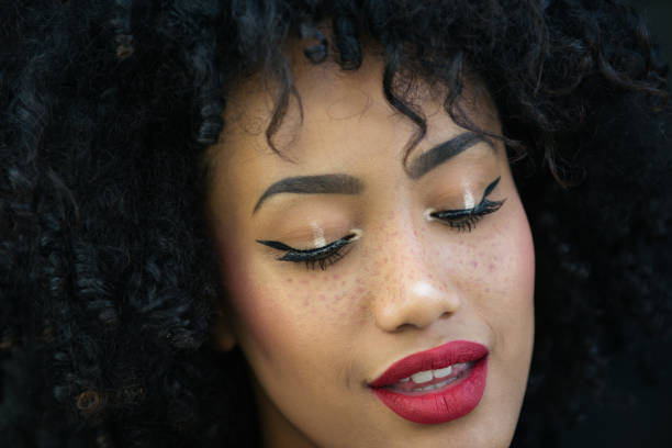 istock Beautiful afro-american girl 1166862536
