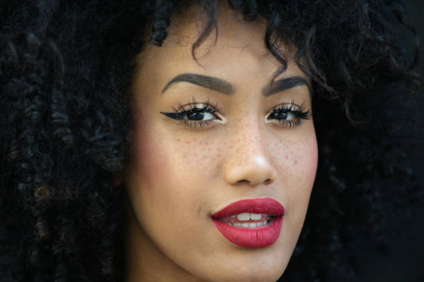 istock Beautiful afro-american girl 1166862973