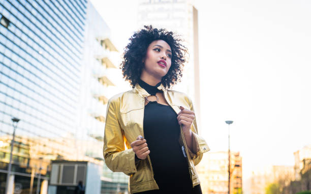 istock Beautiful afro-american girl 1166863724