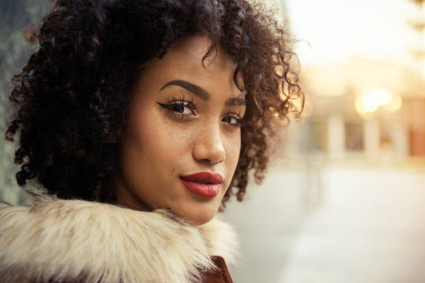 istock Beautiful afro-american girl 1166863826