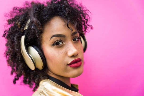 istock Beautiful afro-american girl 1166864074