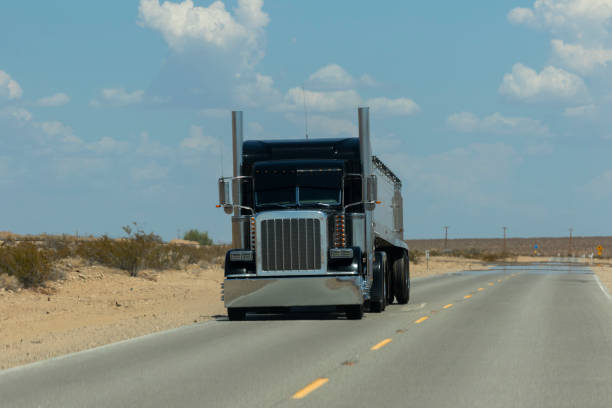 istock Desert Semi Truck 1166865520