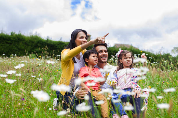 istock Family in nature 1166867629