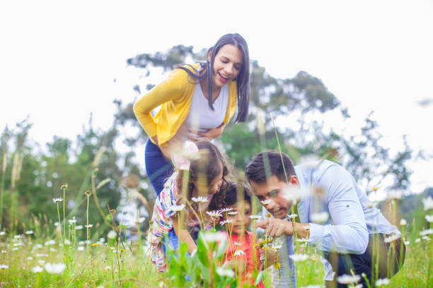 istock Family in nature 1166867689