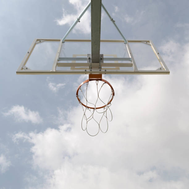 istock Basketball hoop and net. 1166871170