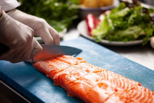 istock salmon food preparation 1166871192