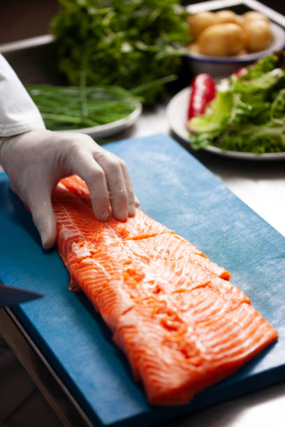 istock salmon food preparation 1166871198