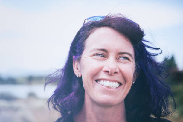 istock Beautiful woman smiling for portrait 1166871327