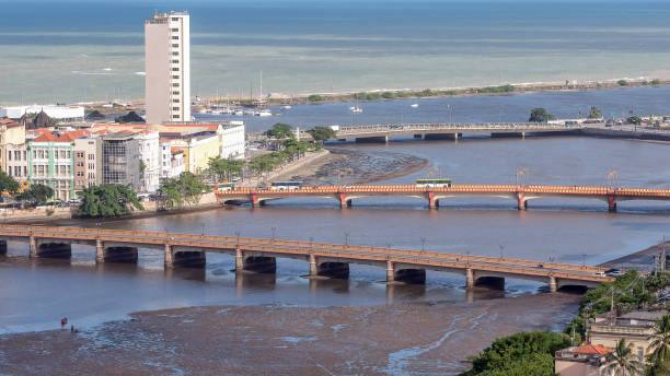 istock Bridges and architecture in Recife downtown 1166872669
