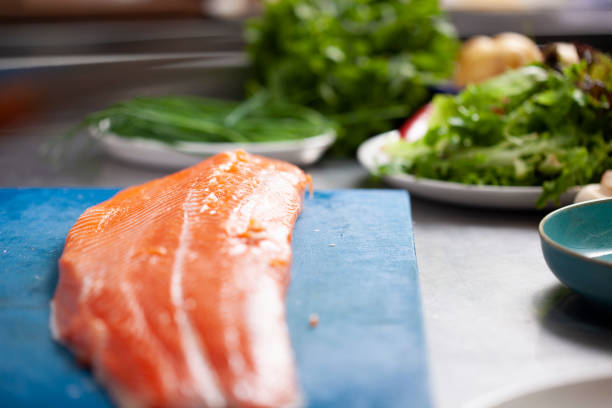 istock salmon food preparation 1166872787