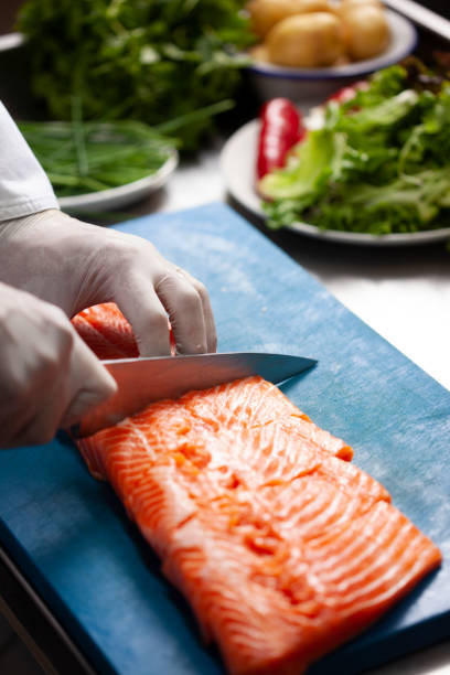 istock salmon food preparation 1166873704