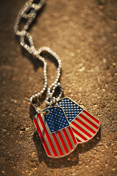 istock American flag dog tags background 1166875030