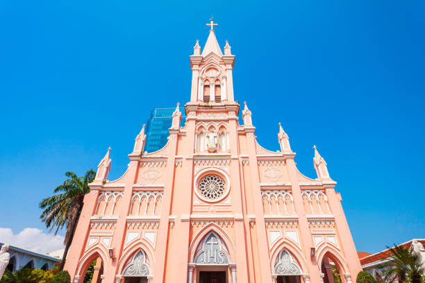 Da Nang Cathedral is a catholic church in Danang city in Vietnam