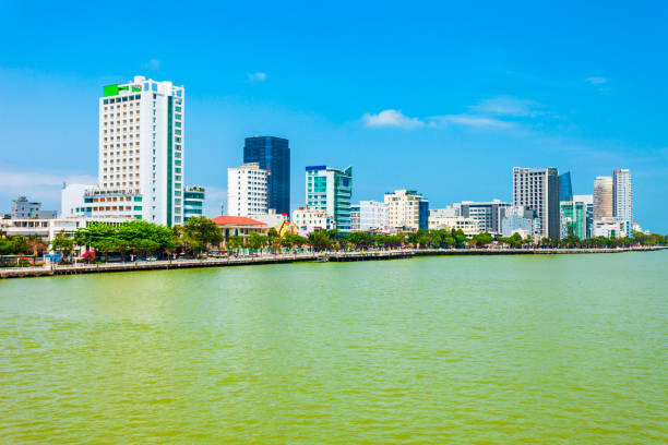istock Danang city skyline aerial view 1166876095