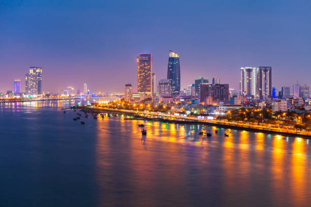 istock Danang city skyline aerial view 1166876203