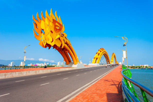 istock Danang Dragon bridge in Vietnam 1166877071