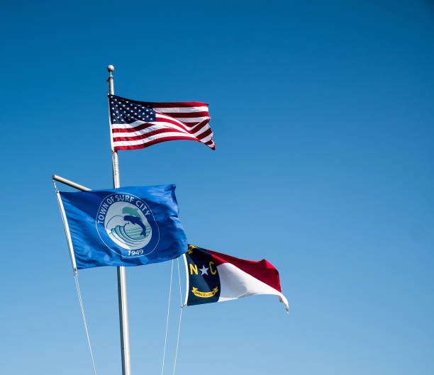 istock Flags in Surf City, NC 1166886095