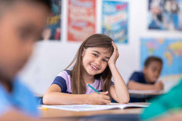 istock Portrait of a smiling student in class 1166891815
