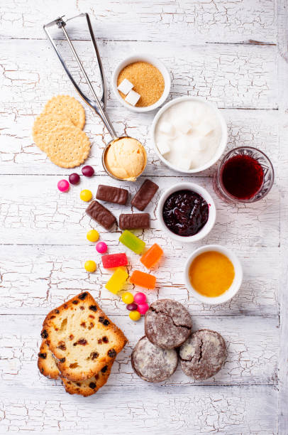 istock Unhealthy products high in sugar 1166894248