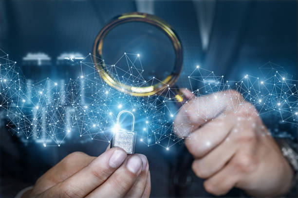 istock The concept of finding weaknesses in the security of the network . 1166903119