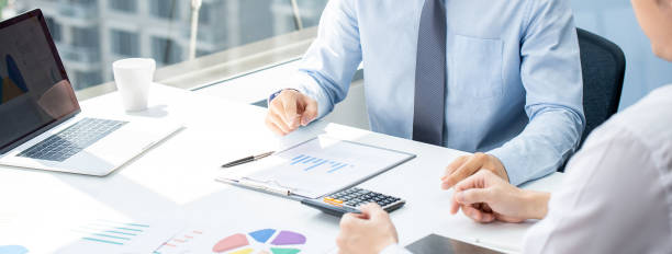 istock Business partner in sales strategy meeting 1166903818