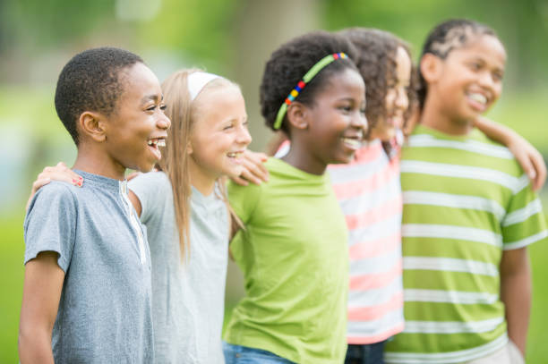 istock Diverse group of friends outside 1166928321