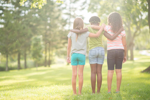 istock Diverse group of friends outside 1166928341