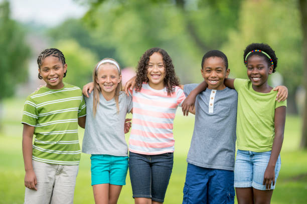 istock Diverse group of friends outside 1166928361