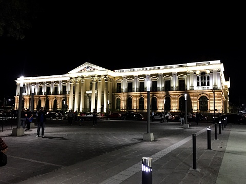 In downtown San Salvador, El Salvador, we find one of its biggest attractions: the National Palace.