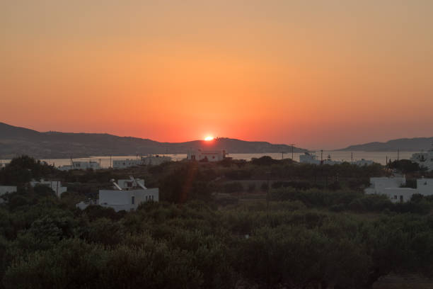 istock Sun rise in Pollonia village Milos 1166934652