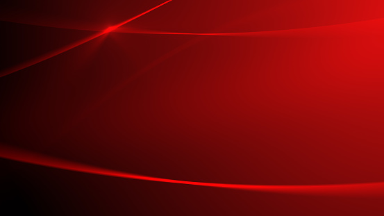 Red Light Wave Abstract Background