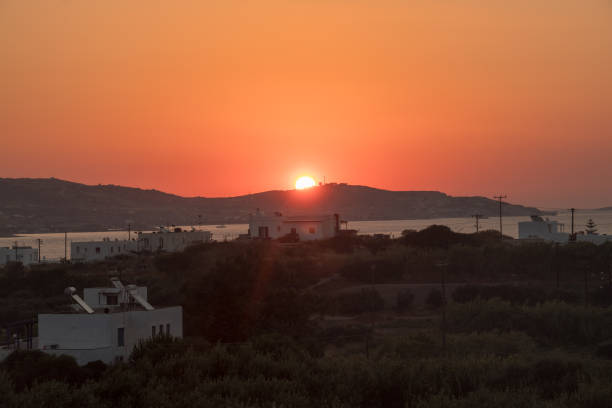 istock Sun rise in Milos village 1166934690