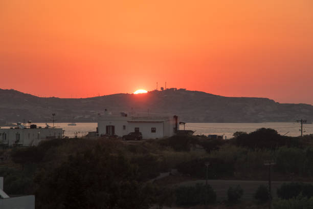 istock Sun rise in Pollonia Milos 1166934716