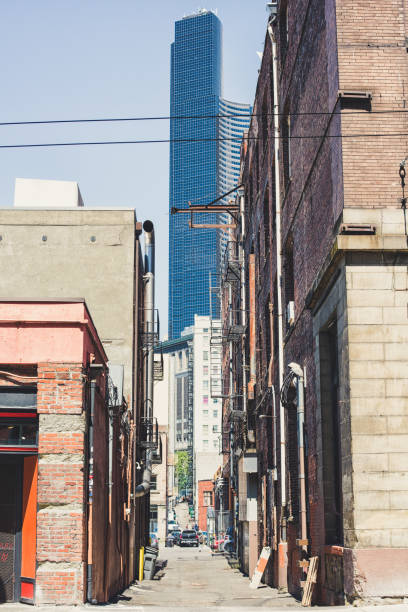 istock Old Seattle Alley 1166941822