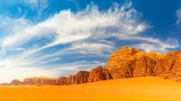 istock Approach to Wadi Rum - The Red Desert 02 1166941972