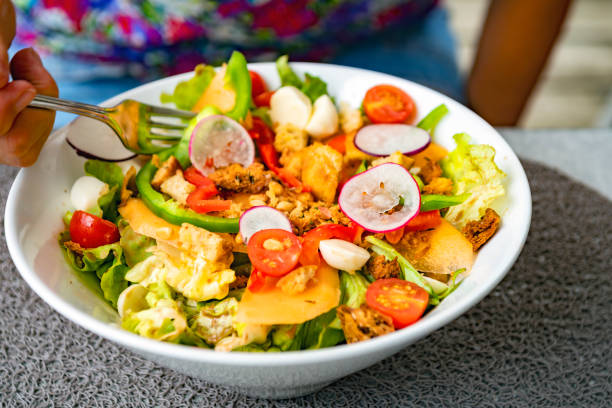 istock Close-up of a healthy salad 1166950184